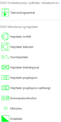 554 Lyddistribusjonsanlegg